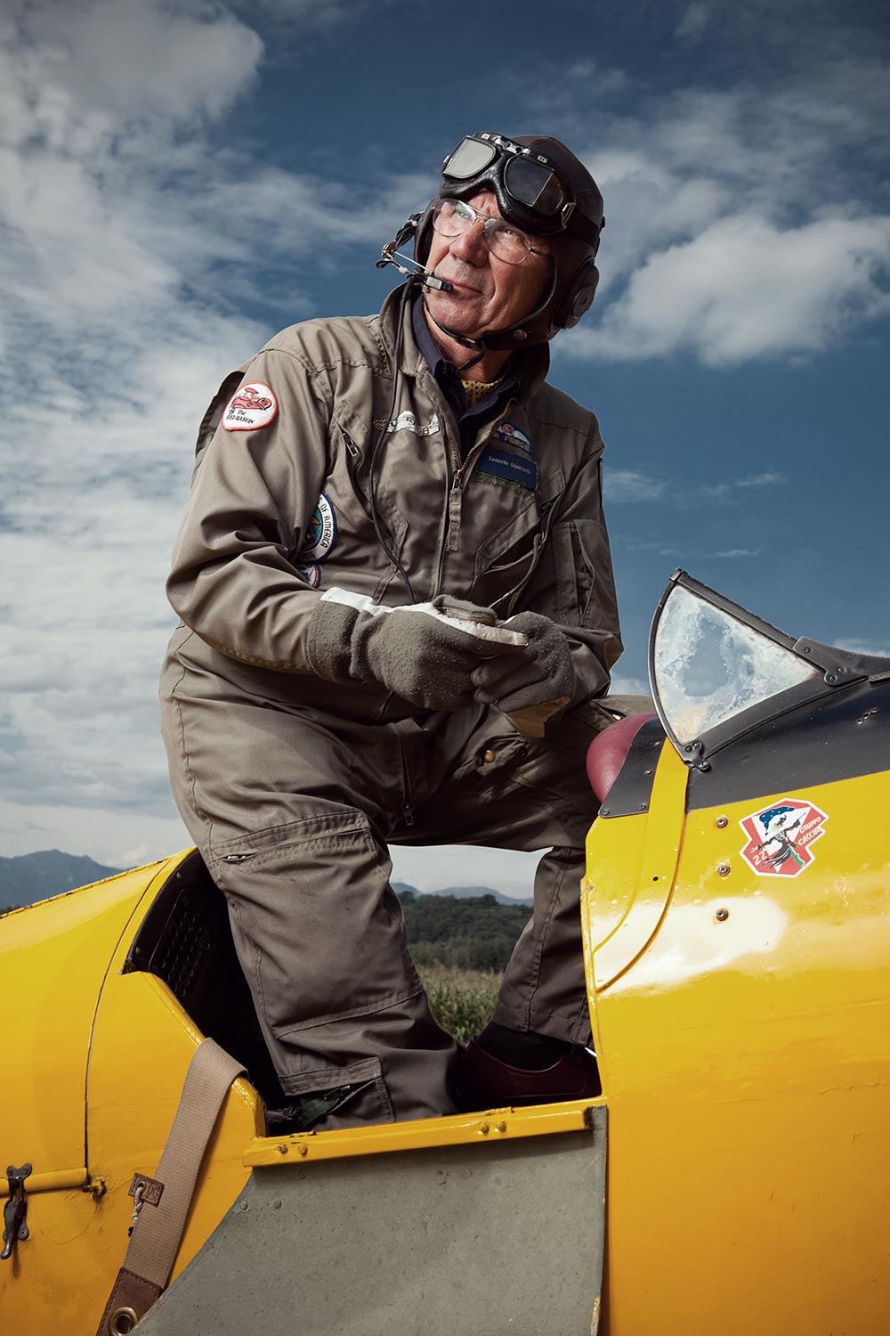 Pilot portrait Giancarlo Zanardo