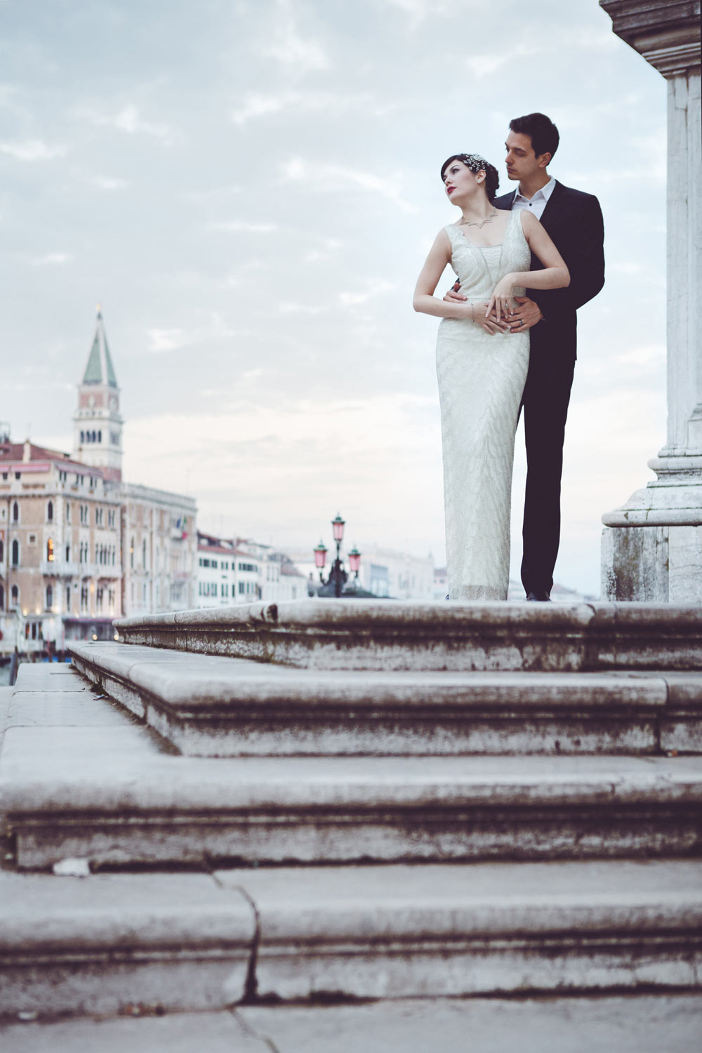 Romantic Moment in Venice