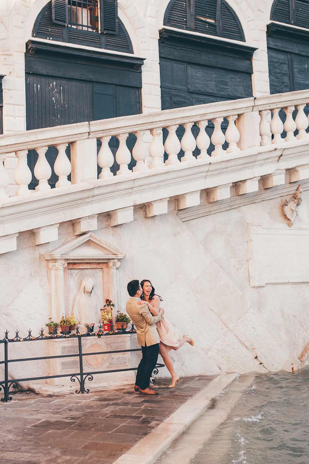 Couple portraits in Venice